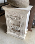 Indian White Wash Timber Vanity 03 - 60cm Length