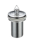 Bath Plug and Waste with Brass Plug 40mm x 75mm - Chrome Plated