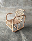 Amber Natural Rattan Arm Chair | Made to Order
