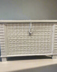 Antique Detailed Indian Pitara Box/ Trunk 04