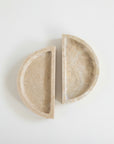 Arch Beige Marble Stone Dish