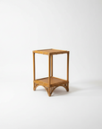 Caramel Bangalow Rattan Side Table