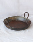 Extra Small Indian Iron Flat Kadai Trays