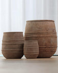 Antique Terracotta Belly Pot/Rings - Assorted Sizes
