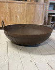 Genuine Iron Indian Kadai Fire Pit 90cm