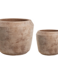 Antique Terracotta Mod Cylinder Pot - Assorted Sizes | Pre Order 1-2 Weeks