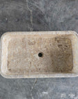 Hammered marble stone basin – Paradise Living Co.
