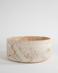 Hammered Round Blush Marble Stone Basin 01