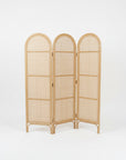 Hazel Rattan 3 Panel Screen Room Divider