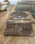 Indian Pillar Base Candle Stand 01