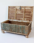 Indian Timber + Metal Dowry Chest 03