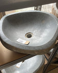 River stone basin – 46 x 41 x 14cm – Paradise Living Co.