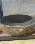 River stone basin – 43 x 43 x 14.5cm – Paradise Living Co.
