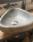 River stone basin – 44 x 41 x 14cm – Paradise Living Co.