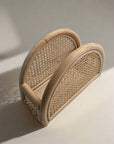 Rattan Arch Magazine Rack | Made To Order