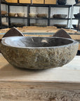 River stone basin – 47 x 40 x 16cm – Paradise Living Co.