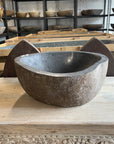 River stone basin – 40.5 x 36 x 16.5cm – Paradise Living Co.