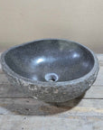 River stone basin – 39 x 32cm – Paradise Living Co.