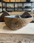 River stone basin – 44 x 36 x 15cm – Paradise Living Co.