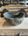 River stone basin – 42.5 x 38 x 15cm – Paradise Living Co.