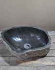 River stone basin – 41 x 30cm – Paradise Living Co.