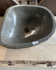 River stone basin – 38.5 x 37.5 x 15.5cm – Paradise Living Co.