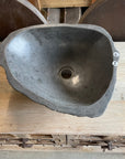 River stone basin – 42.5 x 36 x 15.5cm – Paradise Living Co.