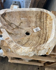 Fossilised wood basin – Paradise Living Co.