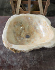 Onyx stone basin – 44 x 37 x 15cm – Paradise Living Co.