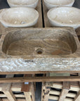 Onyx stone basin – rectangle – Paradise Living Co.