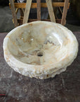 Onyx stone basin – round – Paradise Living Co.