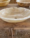 Onyx stone basin – oval – Paradise Living Co.