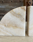 Polished Arc Onyx Stone Book Ends | Made To Order