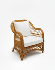 Caramel Raffles Rattan Arm Chair | Made To Order