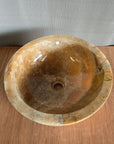 Onyx stone basin – round – Paradise Living Co.