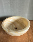 Onyx stone basin – round – Paradise Living Co.