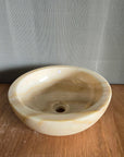 Onyx stone basin – round – Paradise Living Co.