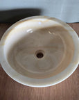 Onyx stone basin – round – Paradise Living Co.