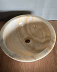 Onyx stone basin – round – Paradise Living Co.