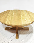 Round Teak Dining Table 165cm Dia