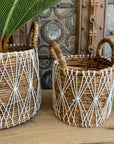 Round Waterhyacinth Jaring Storage Basket - Assorted Sizes | Made To Order