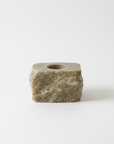Single Natural Onyx Stone Tealight Candle Holder