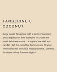 Medium Drift Trading Co. Soy Wax Candle - Tangerine & Coconut