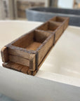 Ornate Teak Bath Caddy Box
