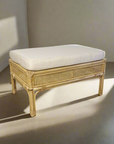 Villa Rattan Foot Stool | Made To Order