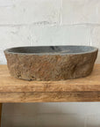 River stone basin – 59.5 x 38.5 x 15.5cm – Paradise Living Co.
