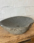River stone basin – 52 x 40 x 15cm – Paradise Living Co.