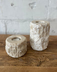 Medium Onyx Stone Tealight Candle Holder