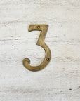 Brass House Numbers