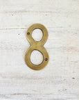 Brass House Numbers